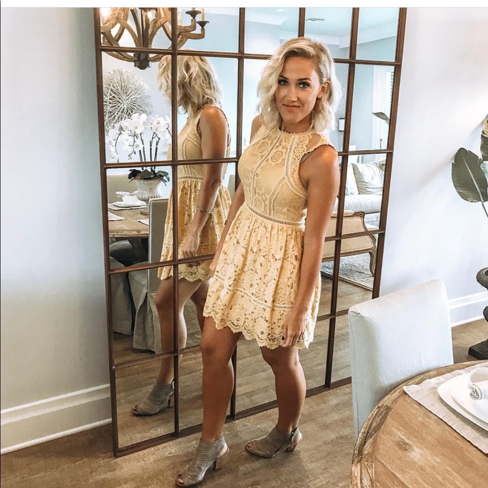 High Neck Sleeveless Dress